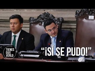 Samuel Pérez es el nuevo presidente del Congreso de Guatemala