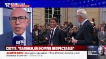 Pour Éric Ciotti (Union des droites pour la République), Michel Barnier 