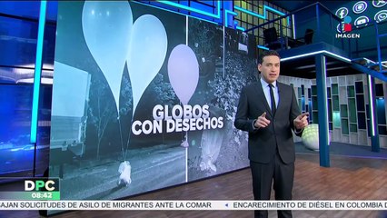 Corea del Norte envía globos con desechos a Corea del Sur