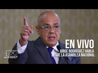 Rueda de prensa del diputado Jorge Rodríguez desde la Asamblea Nacional