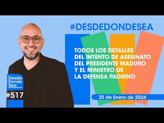 Todos los detalles del intento de asesinato del Presidente Maduro y el Ministro de la defensa