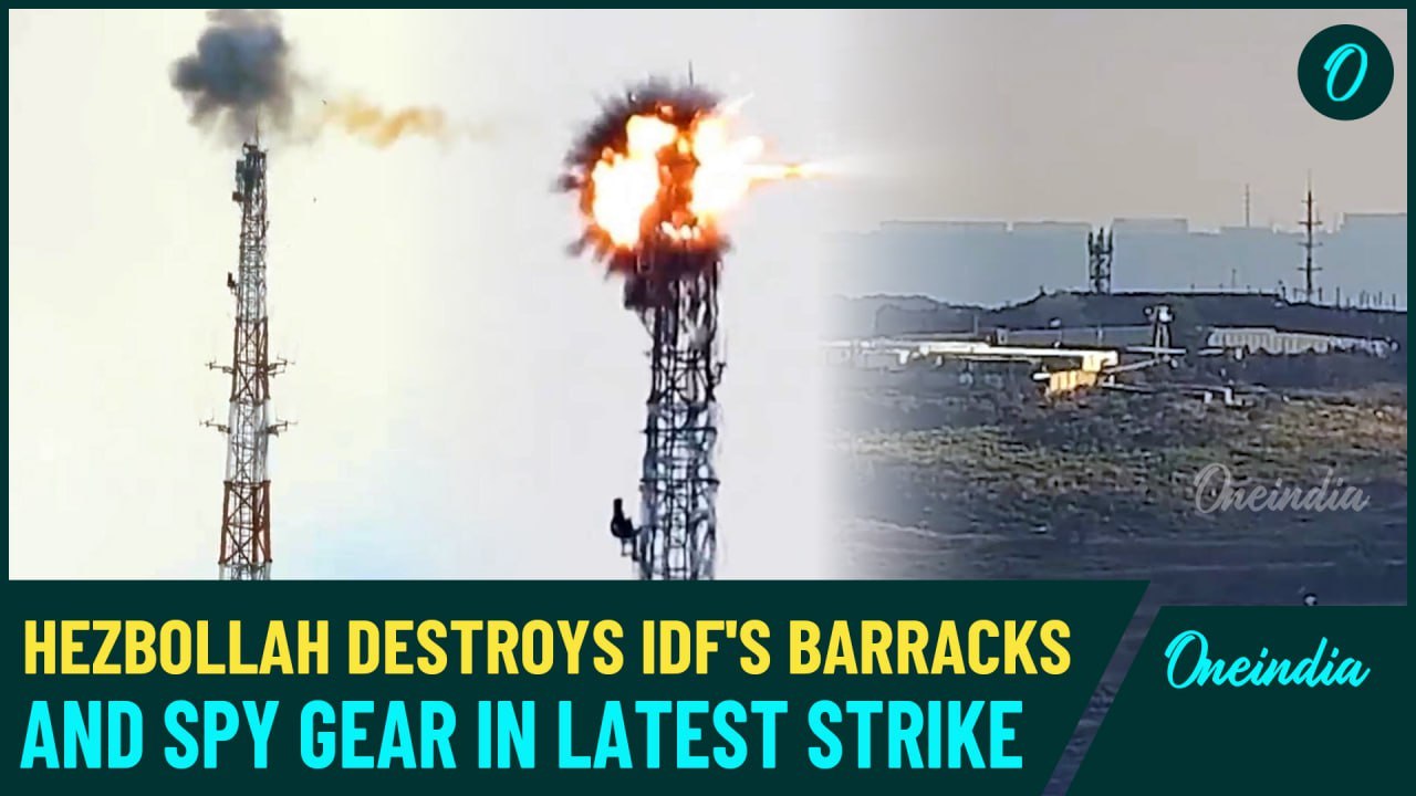 Hezbollah’s Latest Assault: Devastating Strikes on Israeli Barracks and Spy Tech in Southern Lebanon