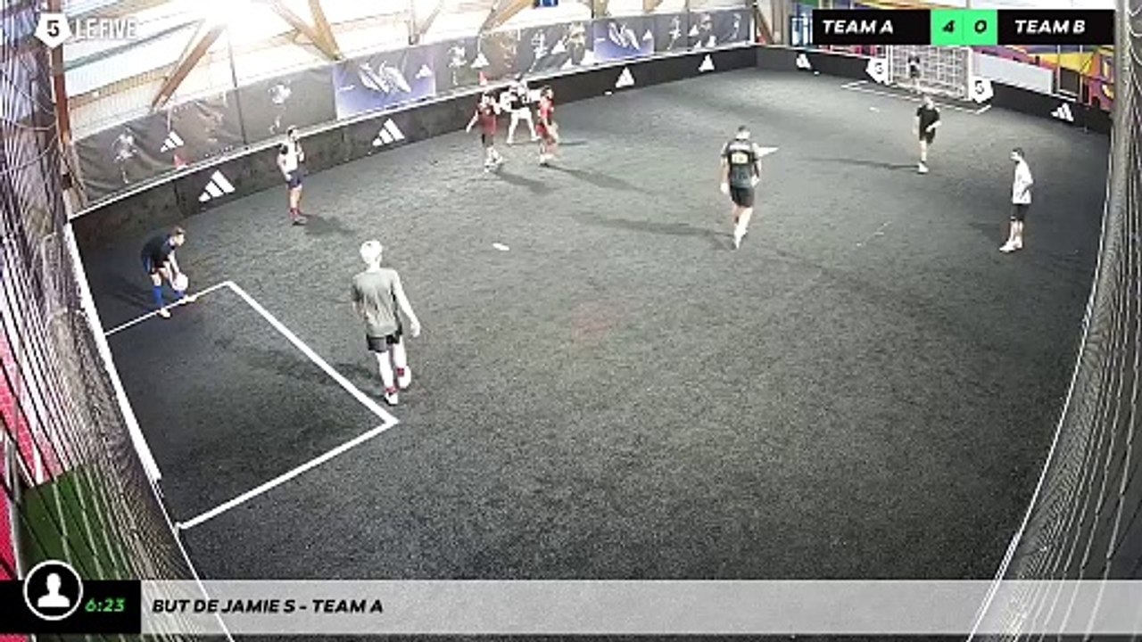 But de Jamie S - Team A