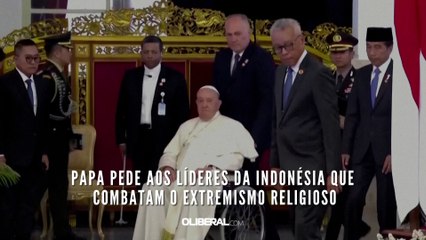 Papa pede aos líderes da Indonésia que combatam o extremismo religioso