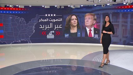 بدء التصويت المبكر بالانتخابات الأميركية عبر البريد غدا