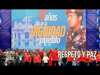 Calma y cordura ante cualquier amenaza de la ultraderecha y del gobierno de EEUU