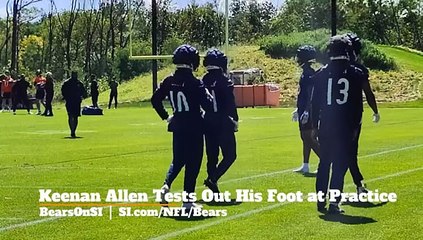 Keenan Allen Tests His Foot.mp4