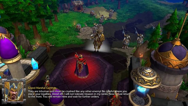 curse of the blood elves campaign complete story all dialogue/cutscenes warcraft 3 reforged
