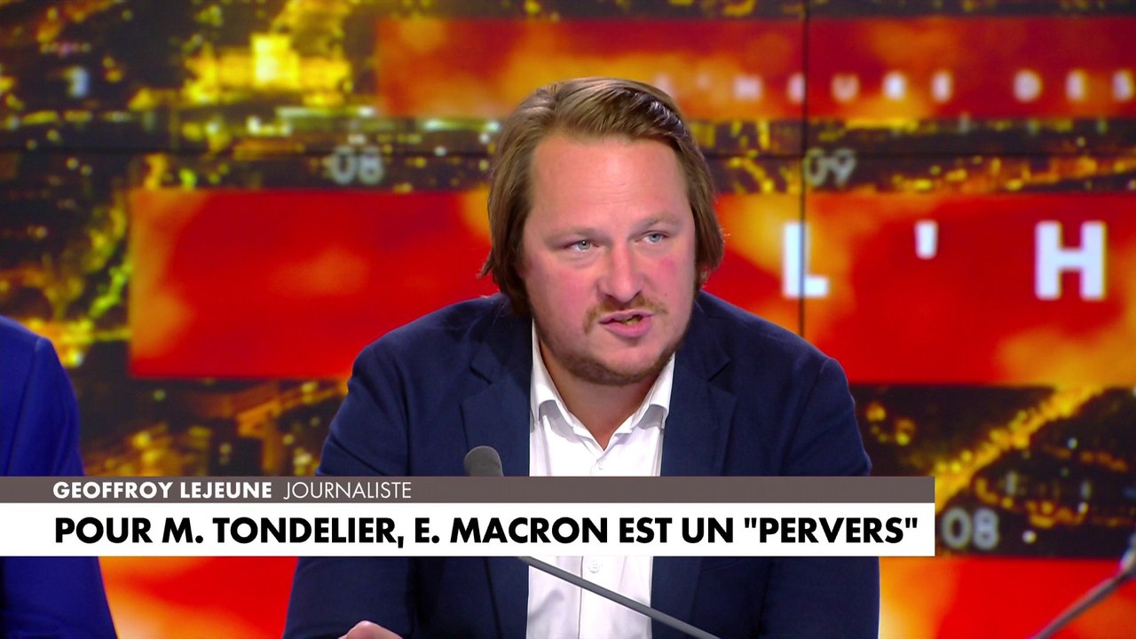 Geoffroy Lejeune : «La bordélisation fatigue les gens»