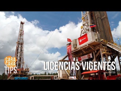 ¿Cuáles son las licencias vigentes más importantes para Venezuela?