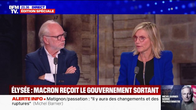 Michel Barnier se pose comme une figure qui a vocation à trouver des points de convergence , explique Agnès Pannier-Runacher (Ensemble)