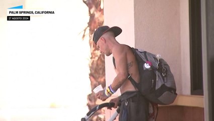 Redadas contra indigentes en Palm Springs