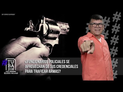 ¿Funcionarios policiales se aprovechan de sus credenciales para traficar armas?
