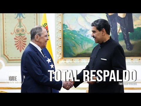 LA NOTICIA DEL MOMENTO: Presidente Maduro recibió en Miraflores al canciller ruso Lavrov