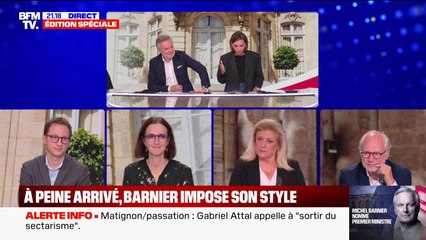 Michel Barnier à Matignon: pour l'Élysée, la période qui s'ouvre n'est pas une période de "cohabitation", mais de "coexistence exigeante"
