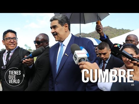 CELAC: ¿Qué dijo Maduro al aterrizar en San Vicente y las Granadinas?