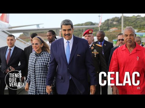 NOTICIA DE ÚLTIMO MINUTO: Maduro llegó a San Vicente y las Granadinas