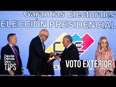 ¿Podrán votar en las elecciones los venezolanos en el exterior?: Jorge Rodríguez responde claro