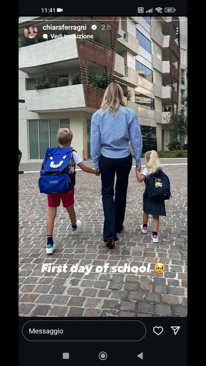 primo giorno di scuola