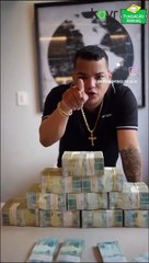 Video mostra rifeiro preso em mansão luxuosa jogando 1 milhão de reais para cima