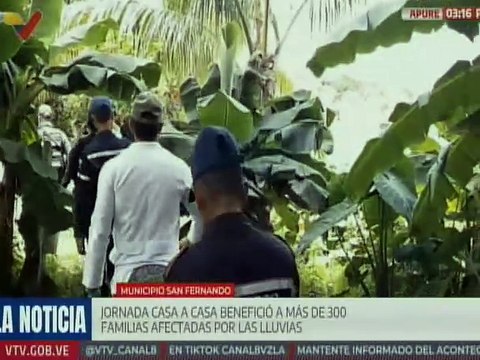 Apure | Familias fueron atendidas con jornada médica casa a casa tras fuertes precipitaciones