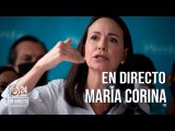 EN DIRECTO | ¿María Corina Machado prepara un show cuando vaya al CNE a intentar inscribirse?