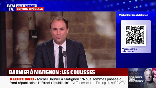Charles Consigny: Je ne voudrais pas qu'on fasse simplement de Michel Barnier un gentleman. Ce n'est pas les mêmes idées que Gabriel Attal avec quelques années de plus et un style élégant