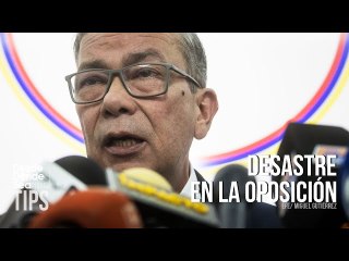 "La candidatura unitaria es poco menos que una utopía": Las cosas van de mal en peor en la oposición