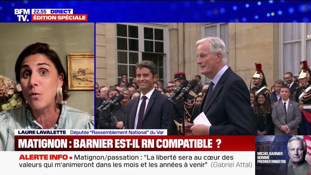 Laure Lavalette (RN): Nous serons des opposants farouches à Michel Barnier quand il le faudra et nous voterons tout ce qui peut améliorer le quotidien des Français