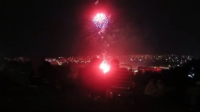 Quinto día de fuegos artificiales en las Fiestas de Valladolid 2024