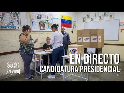 EN DIRECTO| Iniciaron inscripciones presidenciales: ¿Quién es el sustituto de María Corina?