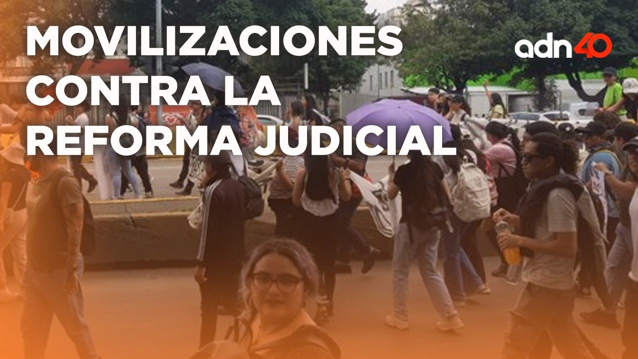 Trabajadores del Poder Judicial y estudiantes en contra de la Reforma Judicial I Todo Personal