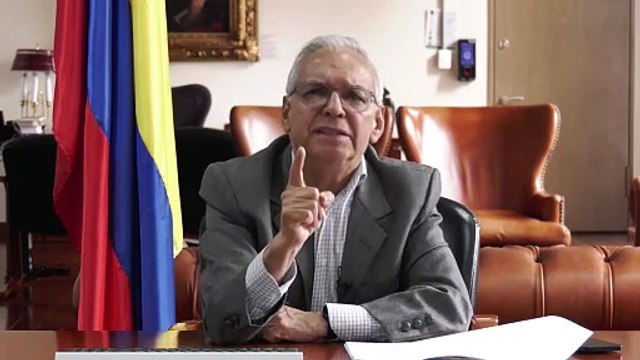 Ricardo Bonilla, ministro de Hacienda de Colombia, habla del paro camionero en Colombia
