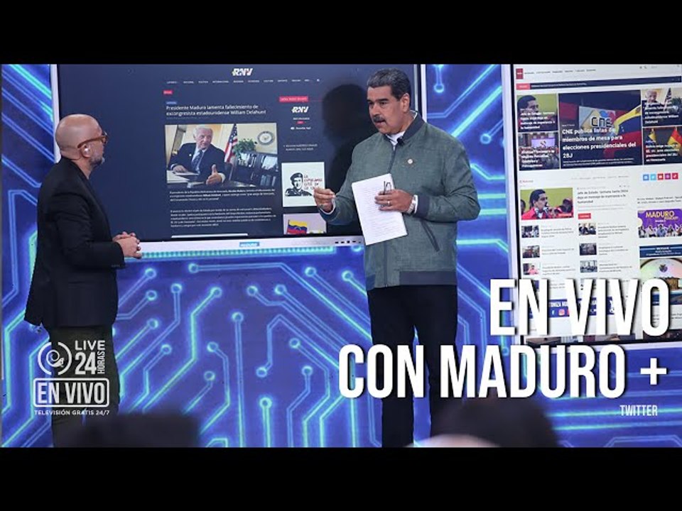 Nueva edición del programa Con Maduro + de este lunes 01 de abril