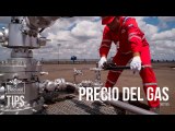 ¿En cuánto está el precio del gas en el mercado internacional y en el país?