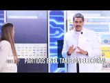 Maduro analizó candidatos y partidos en el tarjetón electoral de presidenciales