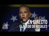 EN DIRECTO | Manuel Rosales teme ahora un golpe de Estado de las Corinas