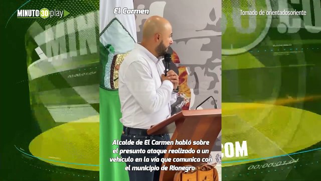 Ataque a bus de transporte especial en la vía El Carmen de Viboral - Rionegro Empleados de una empresa afectados