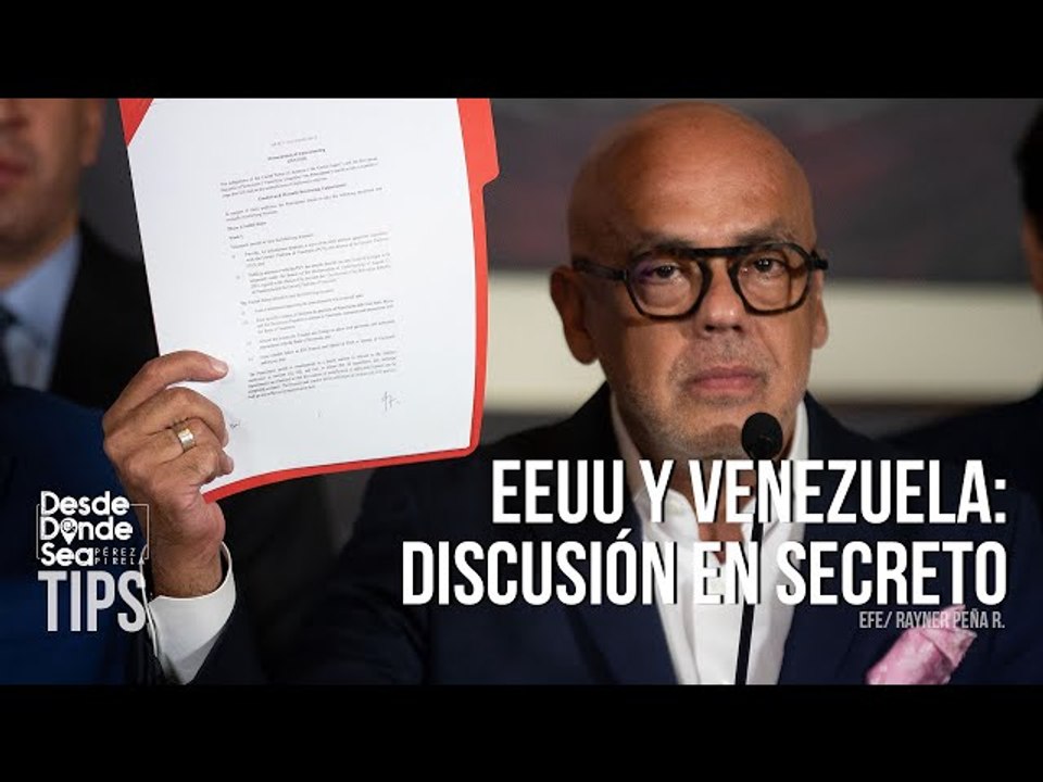 Oposición florero: ¿Qué pasó en las reuniones secretas entre EEUU y Venezuela?