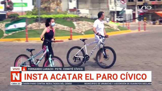 Larach insta a la población a acatar el paro cívico