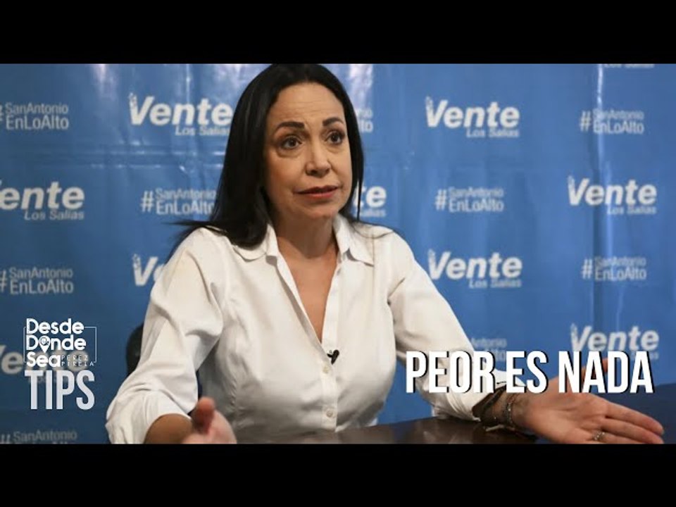 ¿Y qué pasó con "hasta el final"?:  Edmundo, el "peor es nada" de María Corina Machado