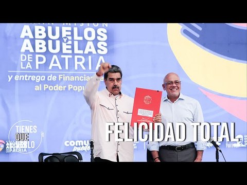 BUENA NOTICIA: Ya nació la Gran Misión Abuelas y Abuelos de la Patria