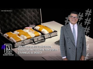 ¿Por qué chofer usó vehículo con placas diplomáticas para transportar 379 panelas de drogas?