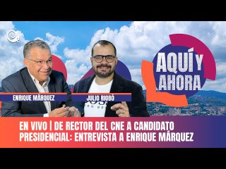 ¿Continuará en campaña o apoyará al candidato de María Corina? Entrevista a Enrique Márquez