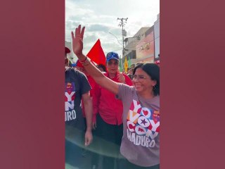 En Sucre se desbordaron las calles: Vicepresidenta Delcy encabezó movilización contra bloqueo gringo