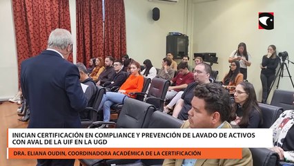 Download Video: Inician certificación en Compliance y Prevención de Lavado de Activos con aval de la UIF en la UGD