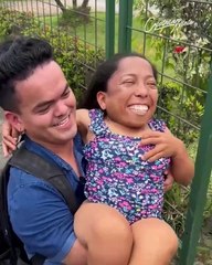 Mayito con su mejor amigo