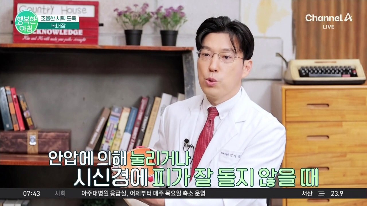 [닥터하우스] 시력을 앗아가는 녹내장, 가장 큰 원인은 노화와 근시! #녹내장