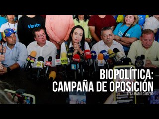 "Votas por nosotros o te quitamos la comida": Biopoder, la campaña política de la oposición extrema
