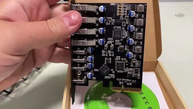 Best 8 Port USB 3.2 Gen2 USB C and A ADD-IN Pcie Upgrade Card UNBOXING REVIEW YEELIYA #wisebuyreviews